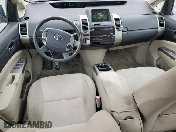 2007 Toyota Prius with VIN JTDKB20U277613157, listed as a Copart auction lot 63086665 with 123,759 mi miles and Salvage title. Bid and sale history available at DreamBid. Image 8.