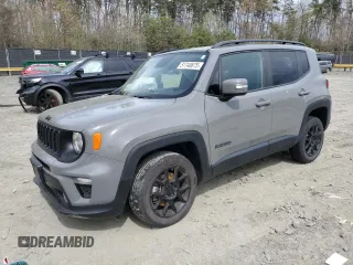 2020 Jeep Renegade Altitude z VIN ZACNJBBB6LPL87145, wystawiony jako Copart lot #51740875 z przebiegiem 49 421 mil mil oraz Szkoda całkowita • Salvage title. Historia ofert i sprzedaży dostępna na DreamBid. Obrazek 1.