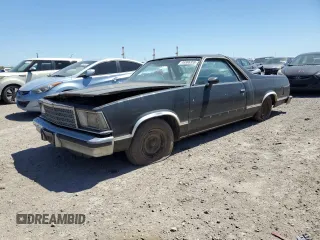 1979 Chevrolet El Camino z VIN 1W80H9R477424, wystawiony jako Copart lot #49366355 z przebiegiem Nie podano mil oraz Nie do naprawy • Non repairable. Historia ofert i sprzedaży dostępna na DreamBid. Obrazek 1.