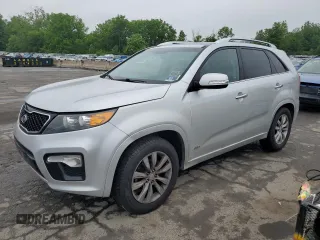 2013 Kia Sorento SX with VIN 5XYKWDA27DG364852, listed as a Copart auction lot 60194635 with 146,829 mi miles and Salvage title. Bid and sale history available at DreamBid. Image 1.