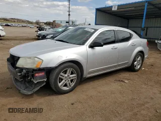 2012 Dodge Avenger SE with VIN 1C3CDZAB7CN322846, listed as a Copart auction lot 52442395 with 152,447 mi miles and Salvage Title. Bid and sale history available at carsss.com. Image 1.