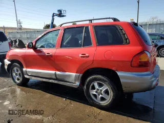 2003 Hyundai Santa Fe GLS with VIN KM8SC13D13U547310, listed as a Copart auction lot 44272905 with 215,746 mi miles and Salvage Title. Bid and sale history available at carsss.com. Image 2.