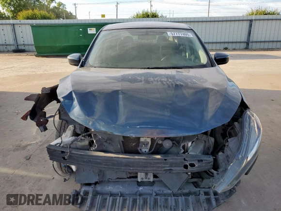 2017 Nissan Sentra S with VIN 3N1AB7AP4HY364963, listed as a Copart auction lot 57777405 with 126,208 mi miles and Salvage title. Bid and sale history available at DreamBid. Image 5.