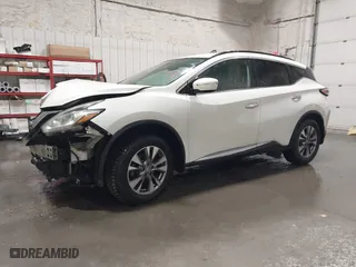 2015 Nissan Murano SL with VIN 5N1AZ2MH6FN232146, listed as a IAAI auction lot 41744239 with 157,721 mi miles. Bid and sale history available at carsss.com. Image 2.
