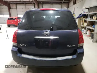 2008 Nissan Quest SE with VIN 5N1BV28U58N120397, listed as a Copart auction lot 82005564 with 190,673 mi miles and Salvage Title. Bid and sale history available at carsss.com. Image 6.