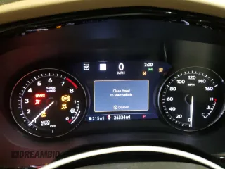 2022 Cadillac XT6 Premium Luxury with VIN 1GYKPFRS0NZ154930, listed as a Copart auction lot 88454595 with 26,334 mi miles and Salvage Title. Bid and sale history available at carsss.com. Image 9.