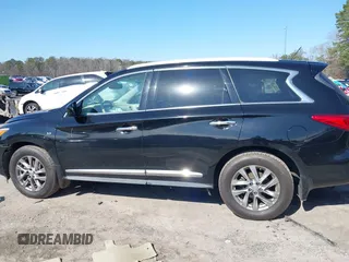 2014 Infiniti QX60 with VIN 5N1AL0MN9EC508017, listed as a IAAI auction lot 41591790 with 112,806 mi miles. Bid and sale history available at carsss.com. Image 14.