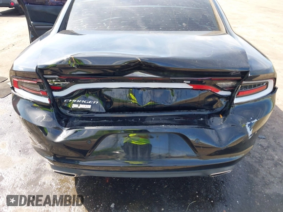 2019 Dodge Charger SXT with VIN 2C3CDXBG9KH572644, listed as a IAAI auction lot 41953147 with 205,024 mi miles. Bid and sale history available at carsss.com. Image 6.