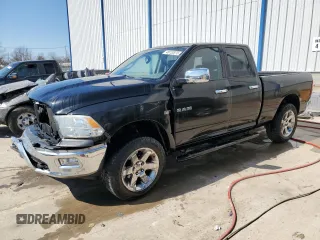 2010 Dodge 1500 SLT with VIN 1D7RV1GT2AS254836, listed as a Copart auction lot 48120975 with 142,322 mi miles and Salvage Title. Bid and sale history available at carsss.com. Image 1.
