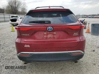 2021 Toyota Venza LE with VIN JTEAAAAH7MJ043578, listed as a Copart auction lot 48788215 with 42,309 mi miles and Salvage Title. Bid and sale history available at DreamBid. Image 6.