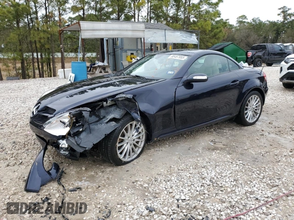 2006 Mercedes-Benz SLK 350 with VIN WDBWK56FX6F107896, listed as a Copart auction lot 88487955 with 108,675 mi miles and Salvage title. Bid and sale history available at DreamBid. Image 1.