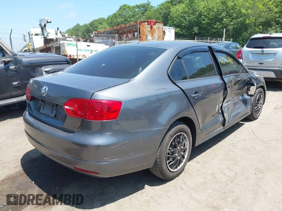 2013 Volkswagen Jetta S with VIN 3VW2K7AJ2DM369459, listed as a IAAI auction lot 42546560 with 126,459 mi miles and . Bid and sale history available at DreamBid. Image 4.