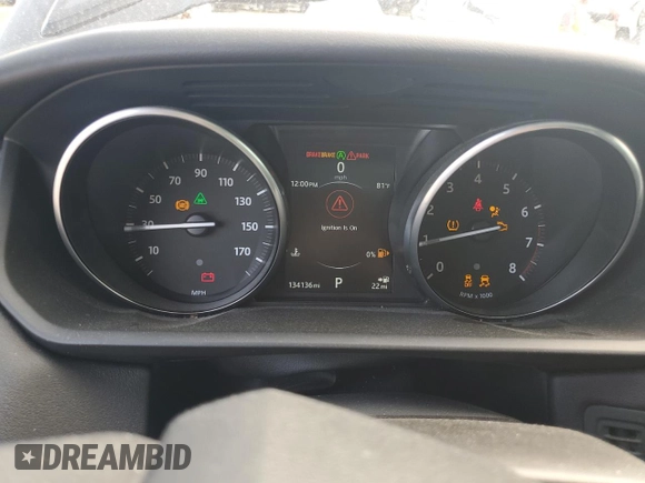 2017 Land Rover Range Rover Sport HSE with VIN SALWR2FV1HA667642, listed as a Copart auction lot 60687705 with 134,136 mi miles and Clean title. Bid and sale history available at DreamBid. Image 9.