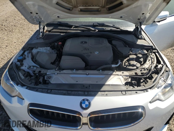 2023 BMW 2 Series 230i xDrive with VIN 3MW33CM09P8D53091, listed as a Copart auction lot 72710214 with 0 mi miles and Salvage Title. Bid and sale history available at carsss.com. Image 11.