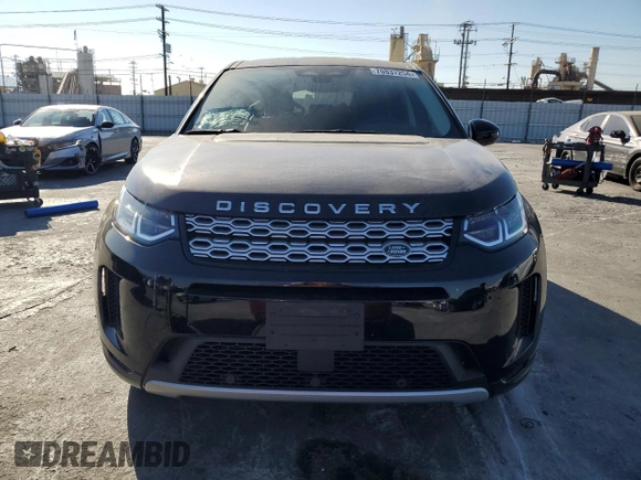 2022 Land Rover Discovery Sport S with VIN SALCJ2FX6NH909517, listed as a Copart auction lot 70837254 with 9,504 mi miles and Salvage Title. Bid and sale history available at carsss.com. Image 5.