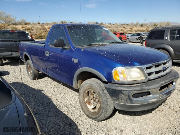 1998 Ford F-150 Standard with VIN 1FTZF18W3WKB66269, listed as a Copart auction lot 74858724 with 234,034 mi miles and Salvage Title. Bid and sale history available at carsss.com. Image 4.