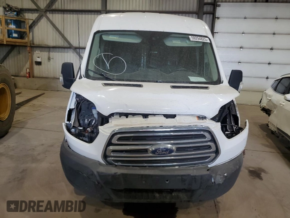 2019 Ford Transit with VIN 1FTYR2CM1KKA90561, listed as a Copart auction lot 59294825 with 221,303 mi miles and Salvage title. Bid and sale history available at DreamBid. Image 5.