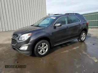 2016 Chevrolet Equinox LT with VIN 2GNFLFEK2G6224541, listed as a Copart auction lot 52292745 with 92,636 mi miles and Salvage Title. Bid and sale history available at DreamBid. Image 1.
