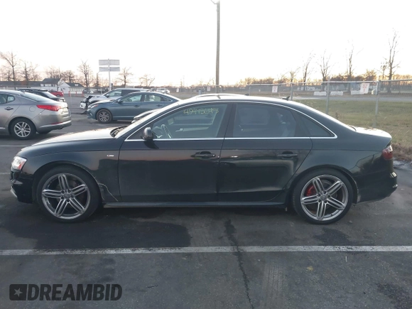 2013 Audi A4 2.0T Prestige with VIN WAUKFAFL9DN015049, listed as a IAAI auction lot 40975645 with 104,407 mi miles. Bid and sale history available at carsss.com. Image 14.
