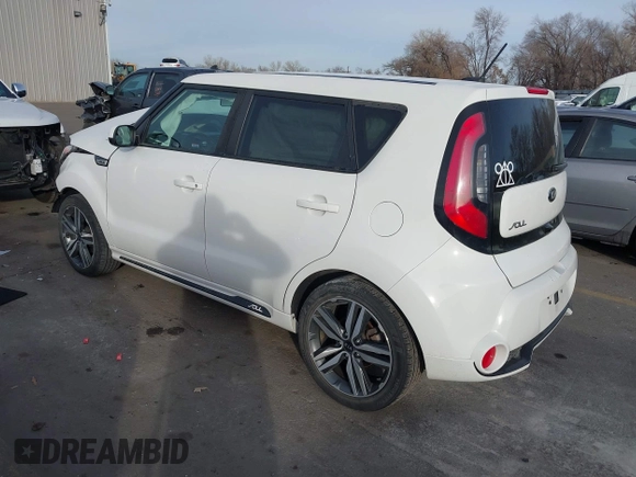 2016 Kia Soul + with VIN KNDJP3A56G7385318, listed as a IAAI auction lot 41067795 with 44,515 mi miles and . Bid and sale history available at DreamBid. Image 3.