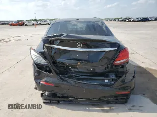 2018 Mercedes-Benz E-Class E 300 with VIN WDDZF4JBXJA445196, listed as a Copart auction lot 53596555 with 0 mi miles and Salvage Title. Bid and sale history available at carsss.com. Image 6.