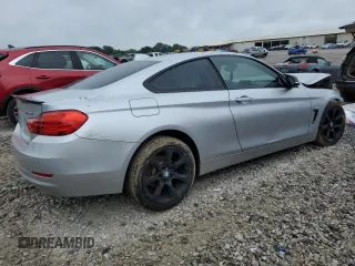 2015 BMW 4 Series 428i xDrive with VIN WBA3N5C59FK484702, listed as a Copart auction lot 61406785 with Not provided miles and Salvage title. Bid and sale history available at DreamBid. Image 3.