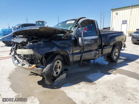 2002 Chevrolet Silverado 1500 with VIN 1GCEC14W52Z295709, listed as a Copart auction lot 47649065 with 0 mi miles and Non Repairable. Bid and sale history available at carsss.com. Image 1.