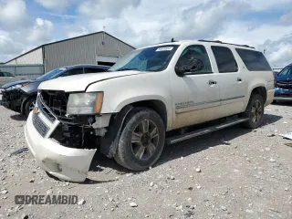 2010 Chevrolet Suburban LTZ with VIN 1GNUKKE33AR172523, listed as a Copart auction lot 54595654 with 228,705 mi miles and Salvage Title. Bid and sale history available at carsss.com. Image 1.