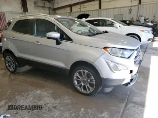 2018 Ford EcoSport Titanium z VIN MAJ6P1WL8JC173994, wystawiony jako Copart lot #58152885 z przebiegiem 97 561 mil mil oraz Nie do naprawy • Non repairable. Historia ofert i sprzedaży dostępna na DreamBid. Obrazek 4.