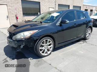 2013 Mazda 3 Mazdaspeed3 Touring with VIN JM1BL1L42D1827986, listed as a IAAI auction lot 42143327 with 186,436 mi miles and . Bid and sale history available at DreamBid. Image 2.