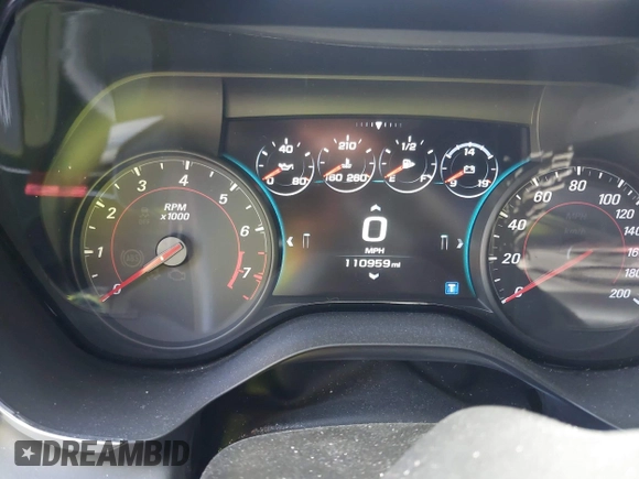 2016 Chevrolet Camaro 2SS with VIN 1G1FG1R71G0126852, listed as a IAAI auction lot 42220769 with 110,959 mi miles and . Bid and sale history available at DreamBid. Image 7.