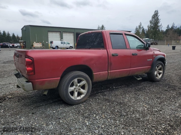 2008 Dodge Ram 1500 SLT with VIN 1D7HA18298S631606, listed as a Copart auction lot 51163005 with 168,534 mi miles and Clean Title. Bid and sale history available at carsss.com. Image 3.