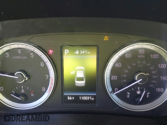 2018 Hyundai Sonata Limited with VIN 5NPE34AF3JH650520, listed as a IAAI auction lot 41292572 with 110,031 mi miles. Bid and sale history available at carsss.com. Image 7.