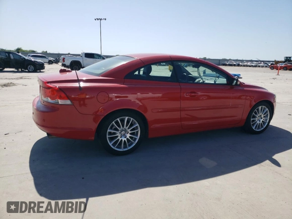2007 Volvo C70 with VIN YV1MC68217J026395, listed as a Copart auction lot 52525275 with 92,930 mi miles and Clean Title. Bid and sale history available at carsss.com. Image 3.