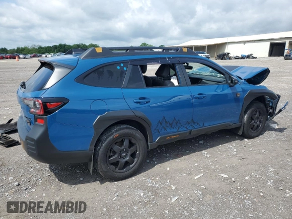 2023 Subaru Outback Wilderness with VIN 4S4BTGUD9P3201535, listed as a Copart auction lot 55584115 with 52,324 mi miles and Salvage title. Bid and sale history available at DreamBid. Image 3.