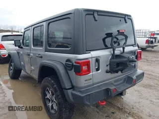 2021 Jeep Wrangler Unlimited Rubicon with VIN 1C4JJXFM6MW543912, listed as a IAAI auction lot 41902609 with 23,224 mi miles. Bid and sale history available at carsss.com. Image 3.