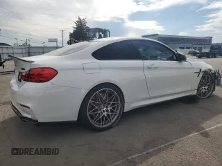 2017 BMW M4 with VIN WBS3R9C54HK709232, listed as a Copart auction lot 71923284 with 59,699 mi miles and Salvage Title. Bid and sale history available at carsss.com. Image 3.