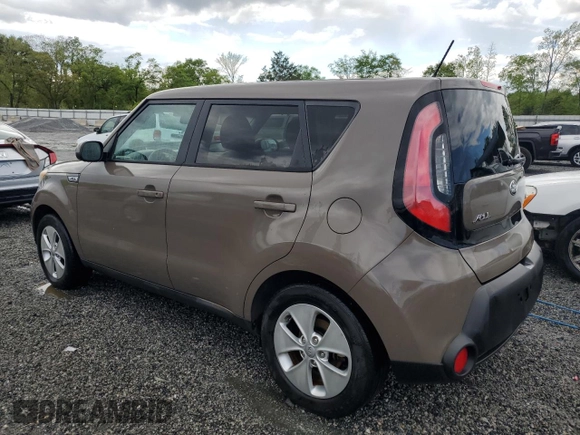 2015 Kia Soul with VIN KNDJN2A21F7191185, listed as a Copart auction lot 52756095 with 52,163 mi miles and Salvage Title. Bid and sale history available at DreamBid. Image 2.