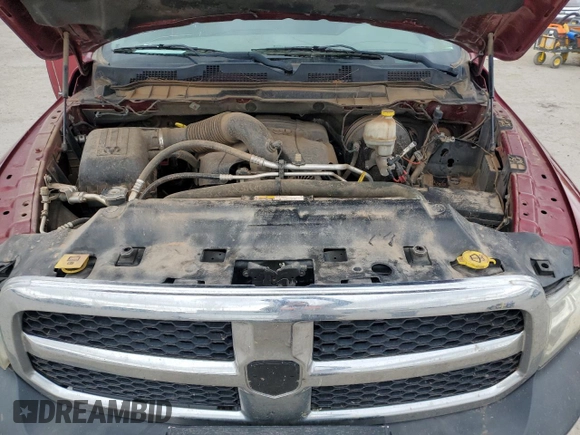 2014 Ram 1500 Tradesman with VIN 1C6RR6FT7ES287504, listed as a Copart auction lot 50736205 with 229,606 mi miles and Salvage title. Bid and sale history available at DreamBid. Image 12.