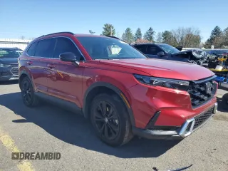 2023 Honda CR-V Sport Touring with VIN 7FARS6H98PE004837, listed as a Copart auction lot 52237615 with 19,029 mi miles and Salvage Title. Bid and sale history available at DreamBid. Image 4.