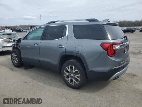 2021 GMC Acadia SLT with VIN 1GKKNML4XMZ126713, listed as a Copart auction lot 51087375 with 53,266 mi miles and Salvage Title. Bid and sale history available at DreamBid. Image 2.