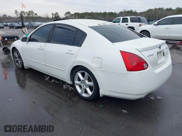2006 Nissan Maxima 3.5 SE with VIN 1N4BA41E76C859736, listed as a IAAI auction lot 41393296 with 191,272 mi miles. Bid and sale history available at carsss.com. Image 3.
