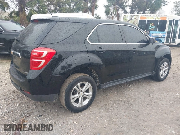 2016 Chevrolet Equinox LS with VIN 2GNALBEK7G1183078, listed as a IAAI auction lot 41751477 with 118,097 mi miles and . Bid and sale history available at carsss.com. Image 4.