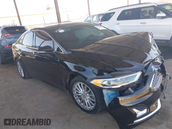 2020 Ford Fusion Titanium with VIN 3FA6P0RU8LR141324, listed as a IAAI auction lot 42004026 with 107,136 mi miles and . Bid and sale history available at DreamBid. Image 1.