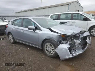 2018 Subaru Impreza with VIN 4S3GTAE67J3709114, listed as a Copart auction lot 72412834 with 49,570 mi miles and Salvage title. Bid and sale history available at DreamBid. Image 4.