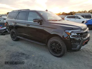 2023 Ford Expedition Timberline с VIN 1FMJU1RG3PEA47689, выставлен на аукционе Copart как лот 81179814 с пробегом 19 237 миль миль и Списание • Salvage title. История ставок и продаж доступна на DreamBid. Изображение 4.