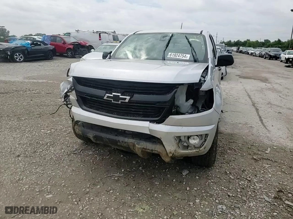 2019 Chevrolet Colorado 4WD LT with VIN 1GCGTCENXK1303618, listed as a Copart auction lot 61924754 with 80,904 mi miles and Salvage Title. Bid and sale history available at carsss.com. Image 11.