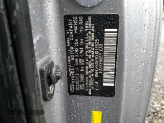 2013 Hyundai Elantra Coupe SE with VIN KMHDH6AE9DU013525, listed as a Copart auction lot 43639555 with 0 mi miles and Salvage Title. Bid and sale history available at carsss.com. Image 14.