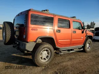 2003 Hummer H2 with VIN 5GRGN23U93H105182, listed as a Copart auction lot 86663504 with 158,027 mi miles and Clean Title. Bid and sale history available at carsss.com. Image 3.