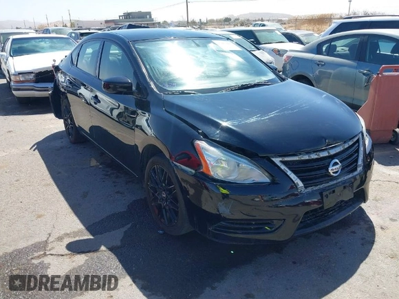 2015 Nissan Sentra SV with VIN 3N1AB7AP6FL667902, listed as a IAAI auction lot 41860415 with 136,237 mi miles and . Bid and sale history available at DreamBid. Image 1.